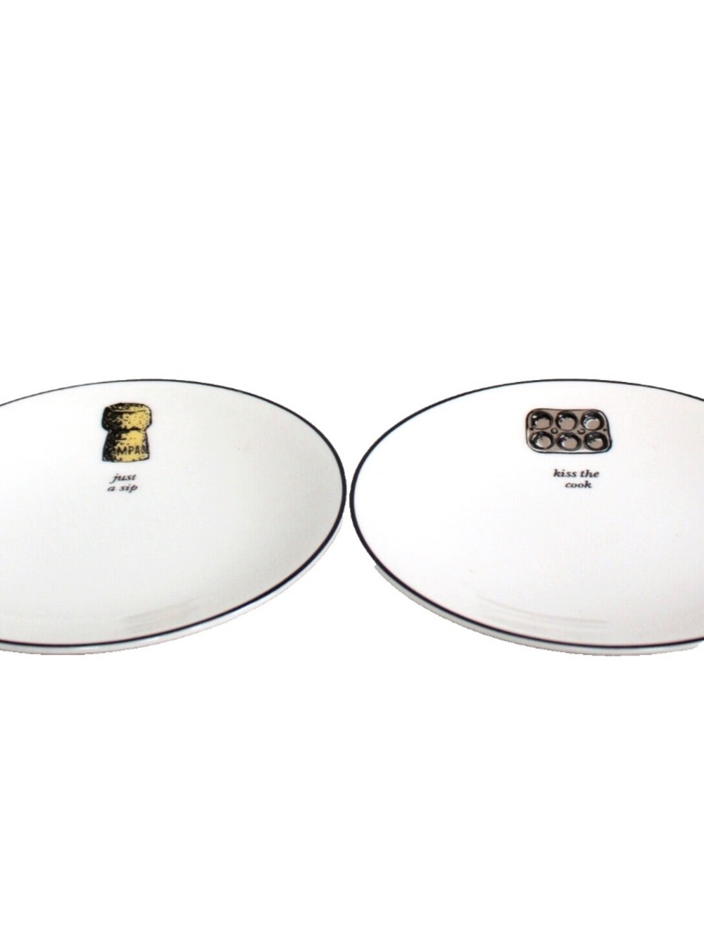 kate spade Tidbit Plates 2 Pieces NO BOX